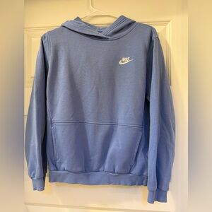 Nike Youth Light Blue Pullover Hoodie